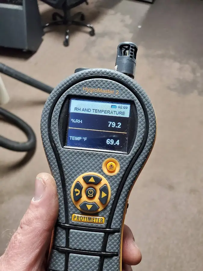 Moisture meter humidity assessment for Fire & Smoke Damage Restoration in North Plainfield
